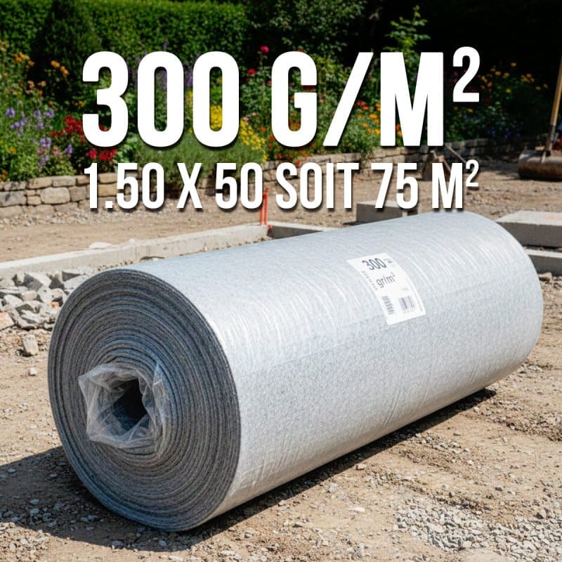 Géotextile 300g/m²