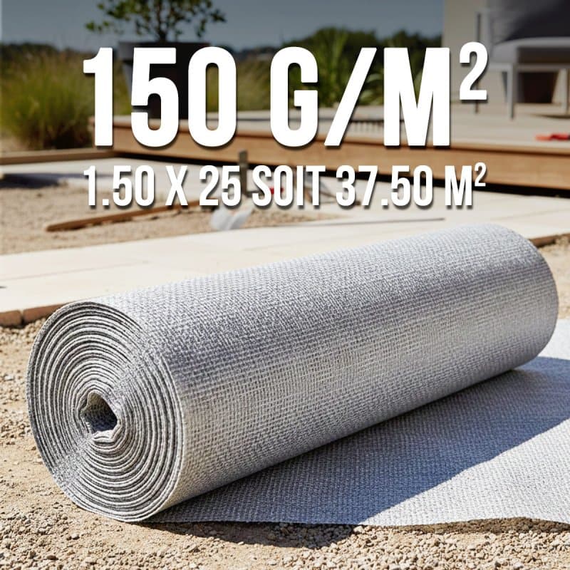 Géotextile 150g/m² Terrasse