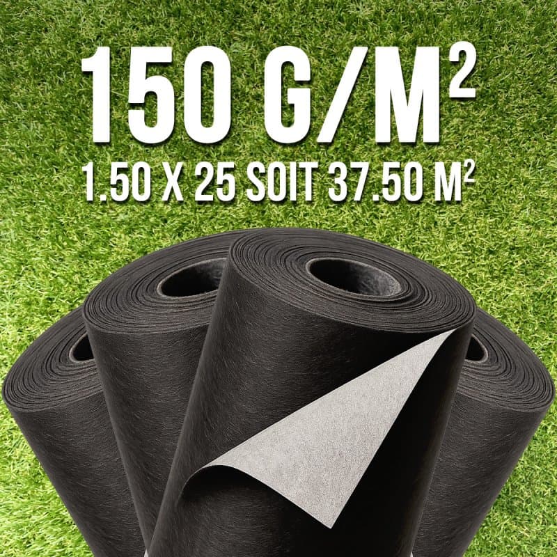 Lot 4 Rouleaux Géotextile